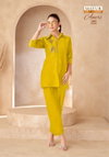 Aneri Vol 2 By Mayur Heavy Vertican Silk Co Ord Set Wholesale Shop In Surat
